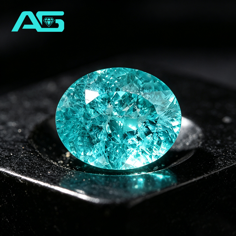 Jewelry Making 4 Year Old - Top Paraiba Oval Shape Cotton Yttrium