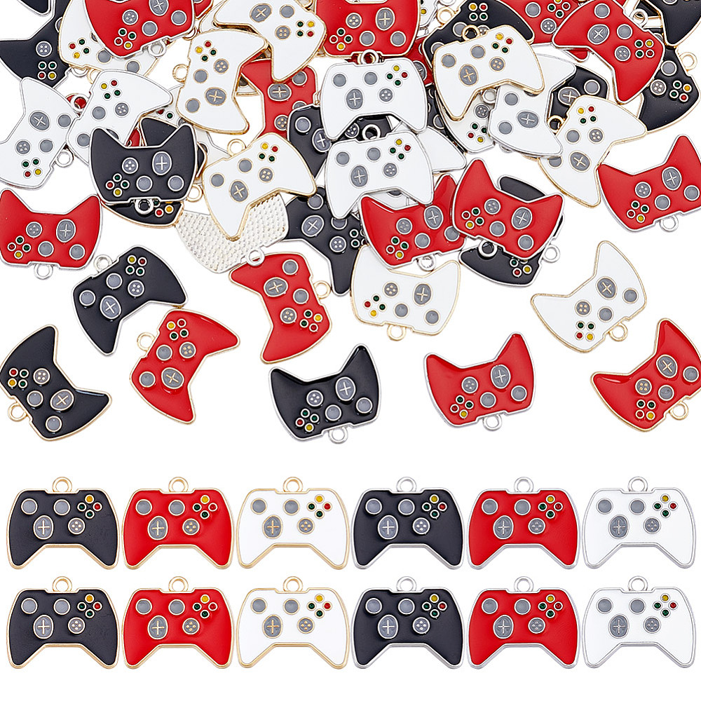 Jewelry Making Videos - 60Pcs Video Game Controller Charms 6