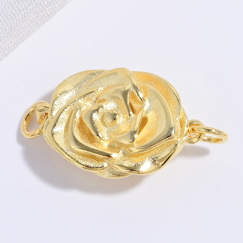 S925 Sterling Silver Rose Peta - Jewelry Making Silver review and price