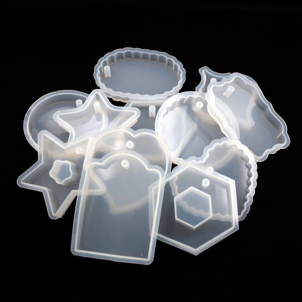 1PC Tag Silicone Mold Resin Si - Jewelry Making Tutorials review and price