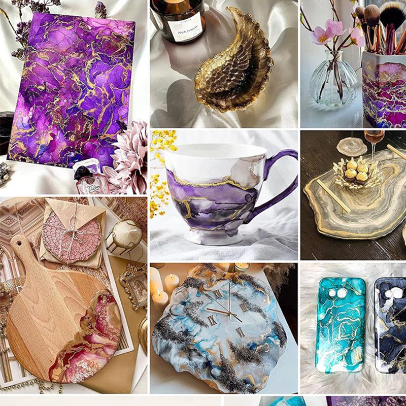 1 Set Resin Pigment Kit Art In - Jewelry Making Tutorials review and price