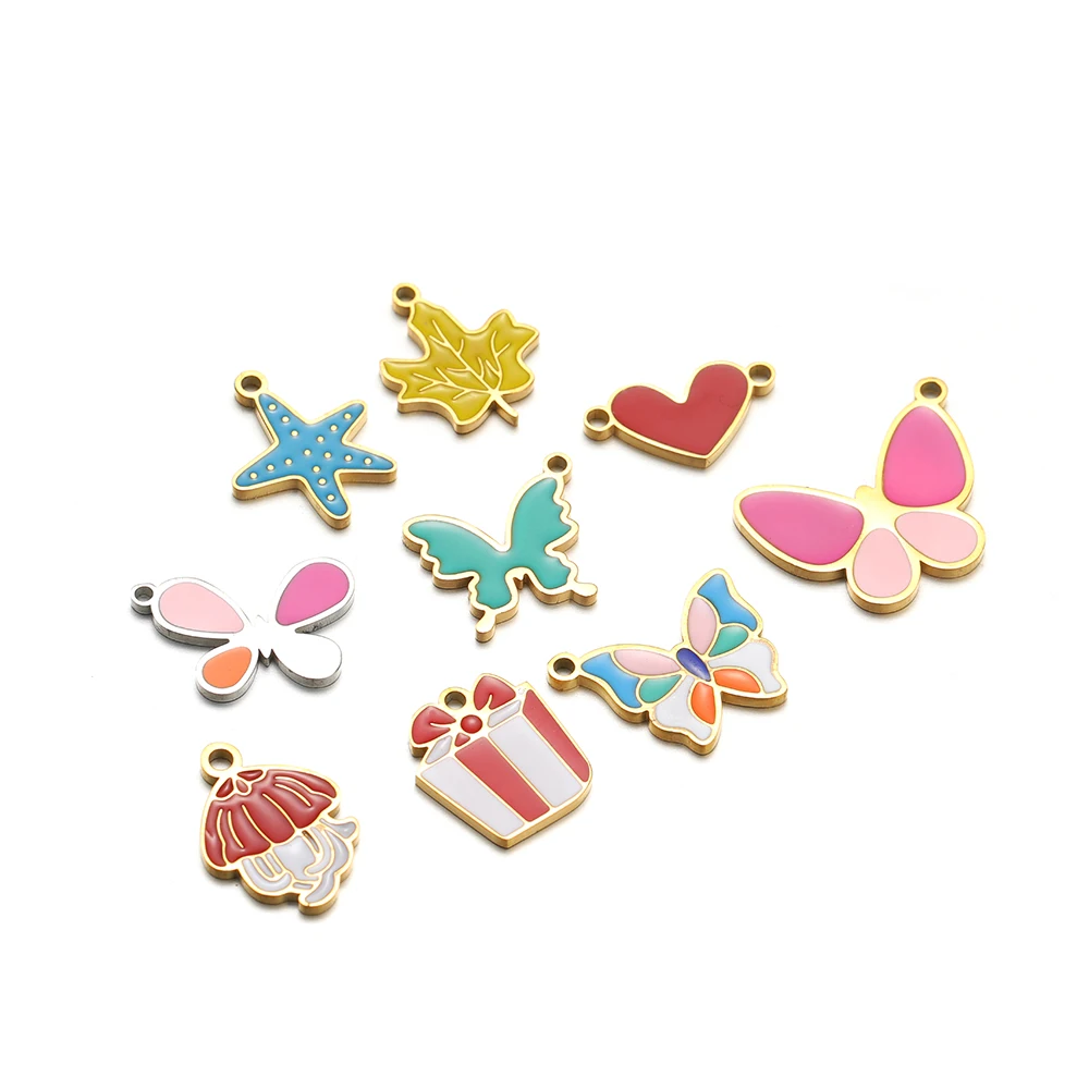 5pcs Stainless Steel Star Butt - Jewelry Making 4 Year Old review and price