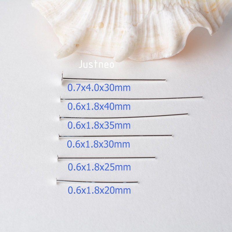 925 Sterling Silver Flat Head  - Jewelry Making Silver review and price