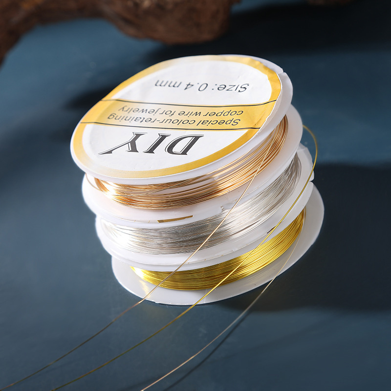 1Roll Silver Copper Wire 0.3/0 - Jewelry Making Silver review and price
