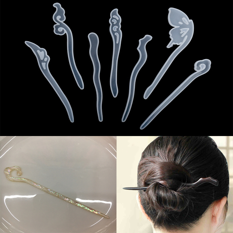 1Pcs Hairpin Hair Stick Silico - Jewelry Making Tutorials review and price