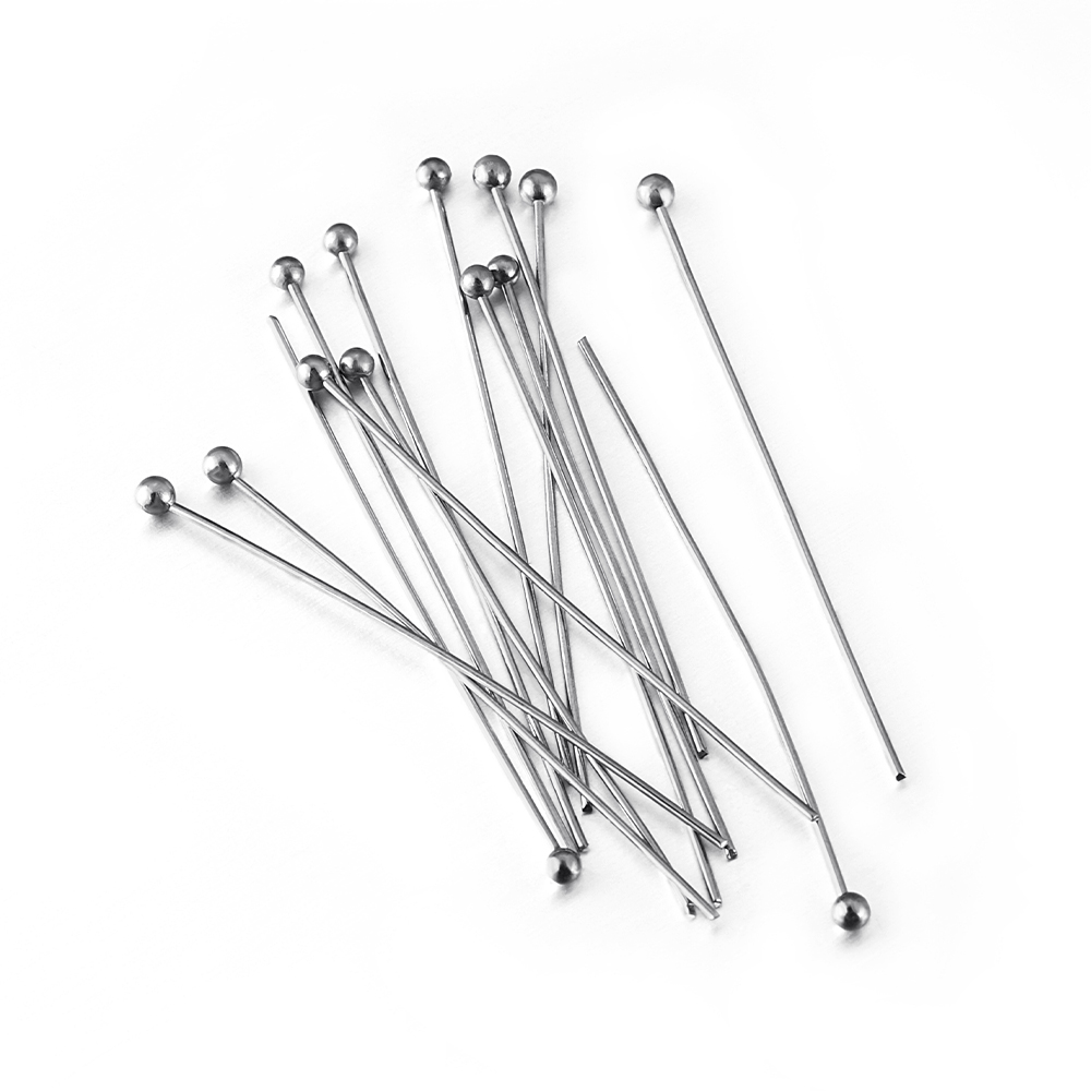 50Pcs/lot 12 14 16 20 25 30 35 - Jewelry Making Silver review and price