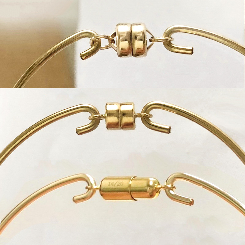 14K Gold Filled Magnetic Clasp - Jewelry Making Set review and price