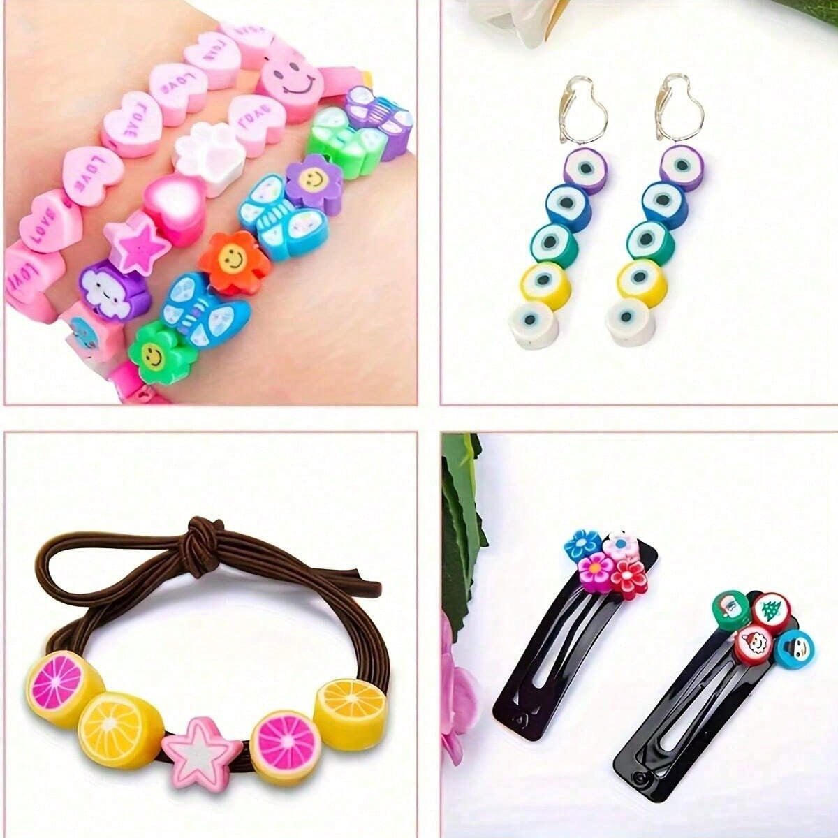1450/1200/250pcs Polymer Clay  - Jewelry Making Set review and price