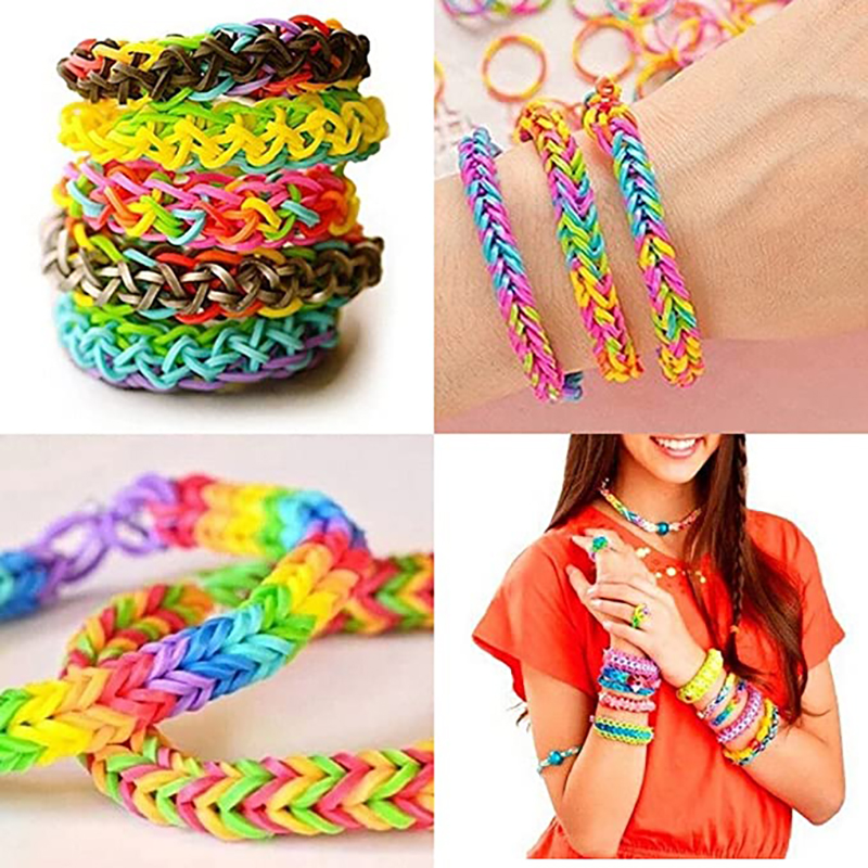 600 pieces Colorful Rubber Ban - Jewelry Making Tutorials review and price