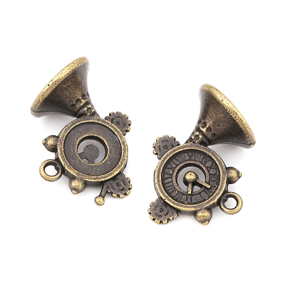 Vintage Style Zinc Alloy Alarm - Jewelry Making Videos review and price