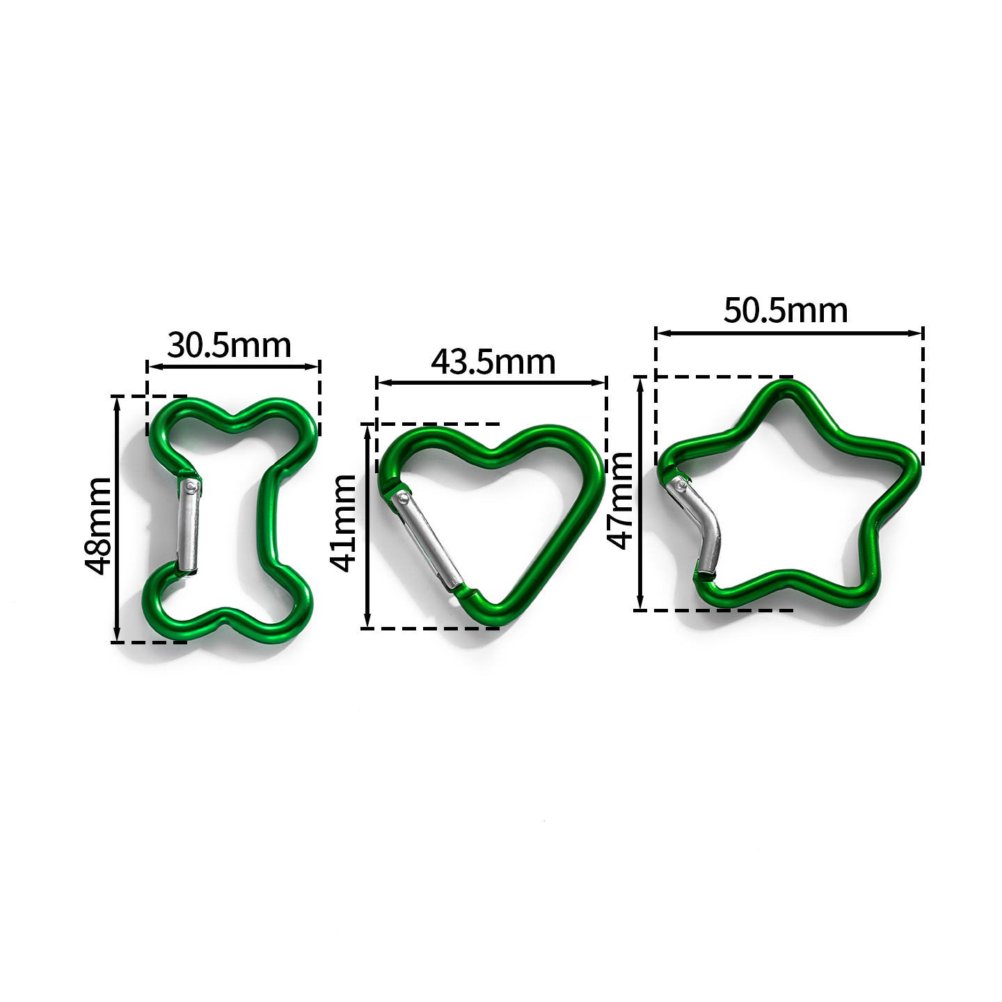 1pcs/Lot Aluminum Mini Carabin - Jewelry Making Tutorial review and price