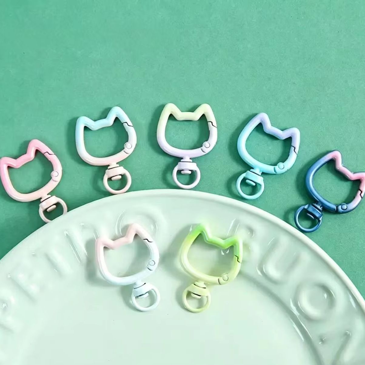 5-10PCS Gradient Cute Cat Clas - Jewelry Making Kit For Adults review and price